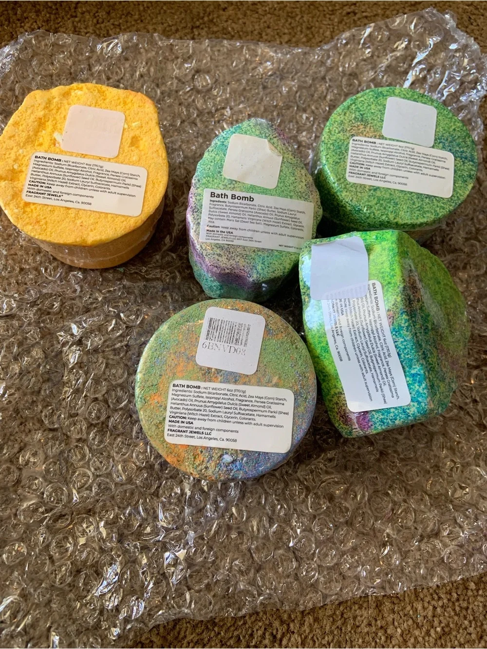 Fragrant Jewels Bath Bomb lot - Picture 2 of 2